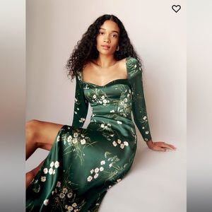 Gloriana Silk Dress - Reformation